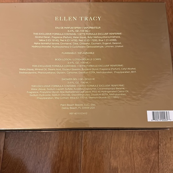 ELLEN TRACY Gift Set Perfume for Women,3 count - Picture 5 of 5